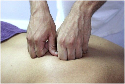 Osteopathy back pain services in Edinburgh for a patient with back pain