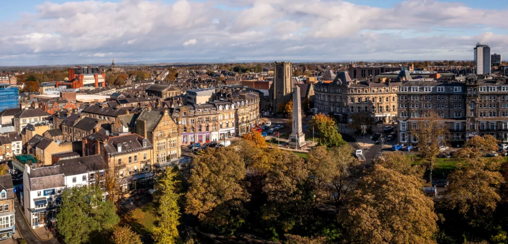 aerial view of the victorian architecture of prosp 2023 11 27 05 07 02 utc