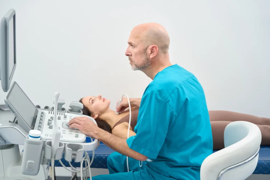 bald doctor conducts a patient reception in ultras 2023 11 27 04 51 04 utc